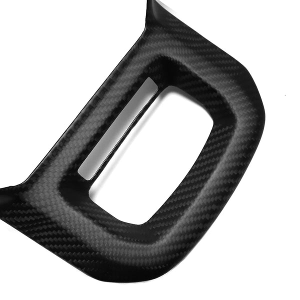 FORD F150 REAL CARBON FIBER STEERING TRIM 2020-2025