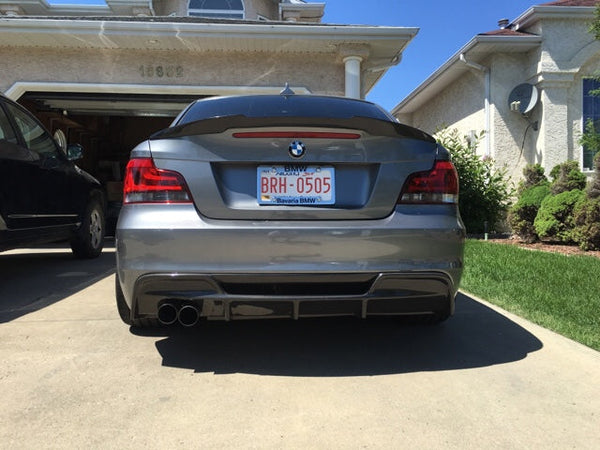 E82 M4 Style Carbon Spoiler