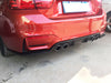 F80/F82 3D Carbon Fiber Rear Diffuser