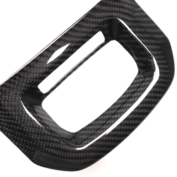 FORD F150 REAL CARBON FIBER STEERING TRIM 2020-2025