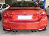 F80/F82 3D Carbon Fiber Rear Diffuser