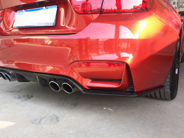 F80/F82 3D Carbon Fiber Rear Diffuser