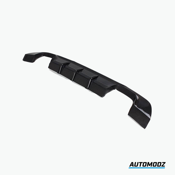 BMW E92 3 Series M Tech DTM Carbon Fiber Rear Diffuser - Quad