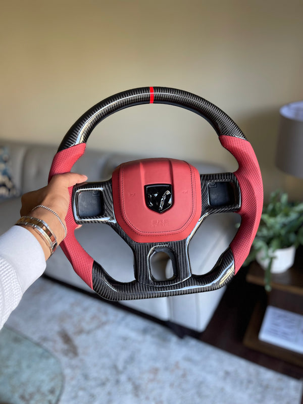 4TH GEN RAM 1500 CUSTOM STEERING WHEEL