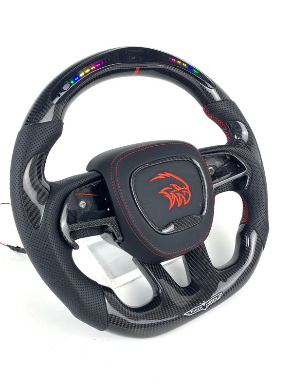 JEEP TRACKHAWK CUSTOM STEERING WHEEL