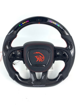 JEEP TRACKHAWK CUSTOM STEERING WHEEL