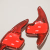 Gloss Red Carbon Paddle Extenders