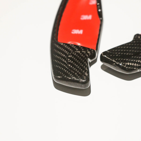 Gloss Black Carbon Fibre Paddle Extenders