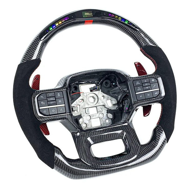 2020-2025 FORD F150 GEN 14 CARBON CUSTOM STEERING WHEEL