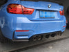 F80/F82 Vorsteiner Carbon Fiber Rear Diffuser