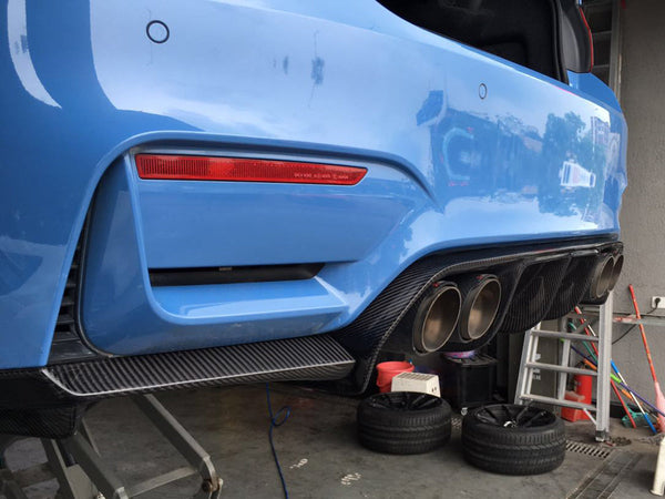 F80/F82 Vorsteiner Carbon Fiber Rear Diffuser