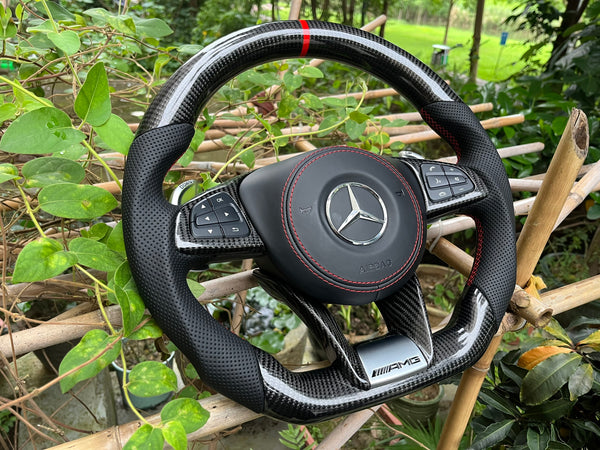 MERCEDES CUSTOM CARBON STEERING WHEEL 2015 - 2018