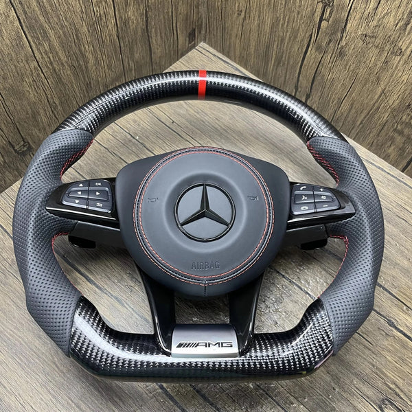 MERCEDES CUSTOM CARBON STEERING WHEEL 2015 - 2018