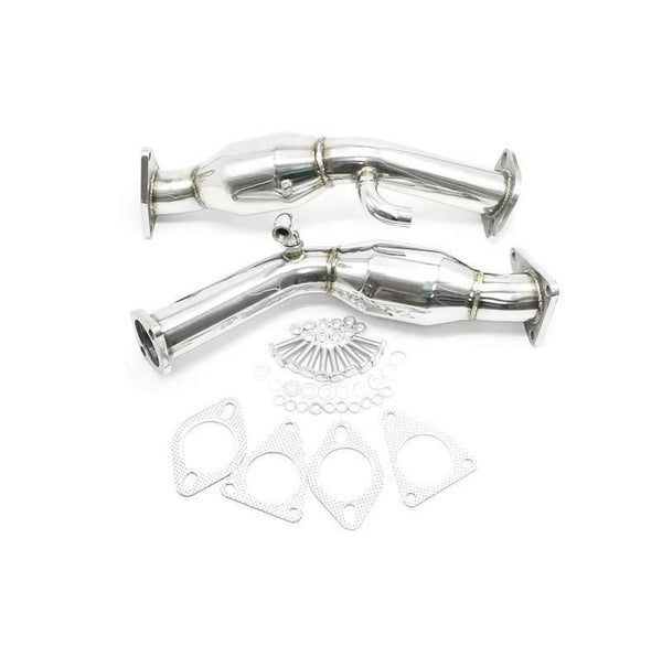 RESONATED VQ37VHR INFINITI G37 NISSAN 370Z TESTPIPES 2009-2013