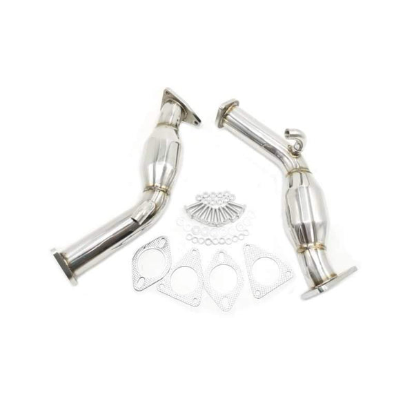 RESONATED VQ37VHR INFINITI G37 NISSAN 370Z TESTPIPES 2009-2013