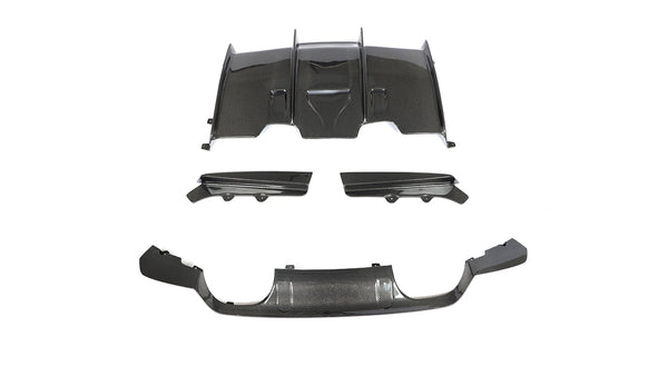 F80/F82 PSM Carbon Fiber Rear Diffuser