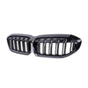 G20 GLOSS BLACK DOUBLE-SLAT GRILLE