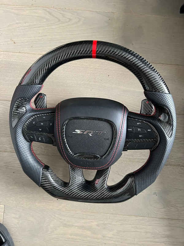 JEEP SRT CUSTOM STEERING WHEEL