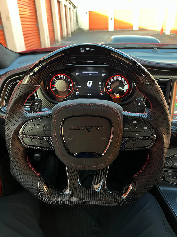 JEEP SRT CUSTOM STEERING WHEEL