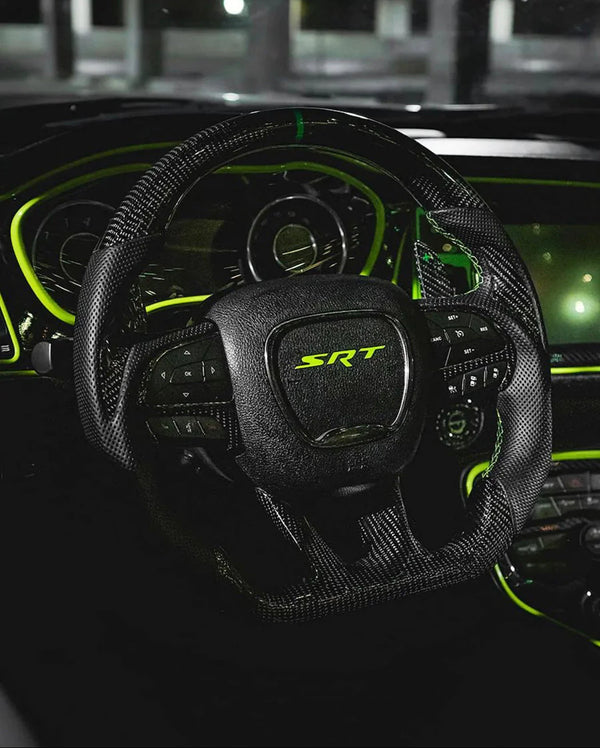 JEEP SRT CUSTOM STEERING WHEEL