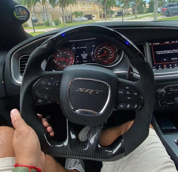 JEEP SRT CUSTOM STEERING WHEEL