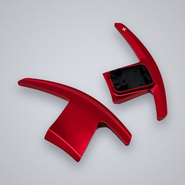 Red Aluminum Paddle Shifters