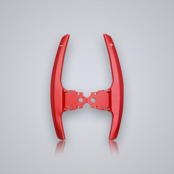 Red Aluminum Paddle Shifters V2