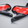 Gloss Red Carbon Paddle Extenders