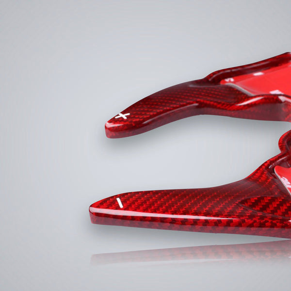 Gloss Red Carbon Paddle Extenders