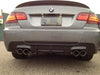 BMW E92 3 Series M Tech DTM Carbon Fiber Rear Diffuser - Quad