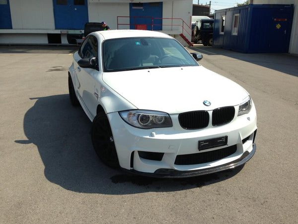 E82 Bumper Carbon Fiber Front Lip