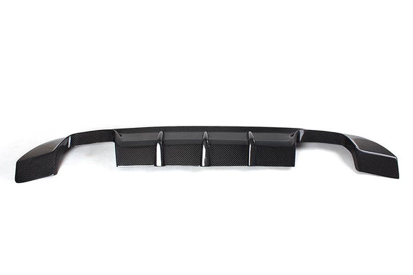 BMW E92 3 Series M Tech DTM Carbon Fiber Rear Diffuser - Quad