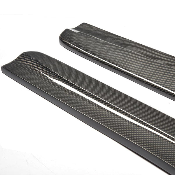 E82 Carbon Fiber Side Skirts