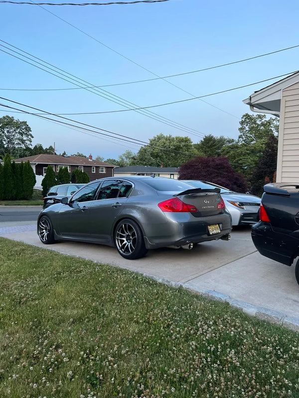 INFINITI G37 SEDAN V STYLE SPOILER GLOSS BLACK